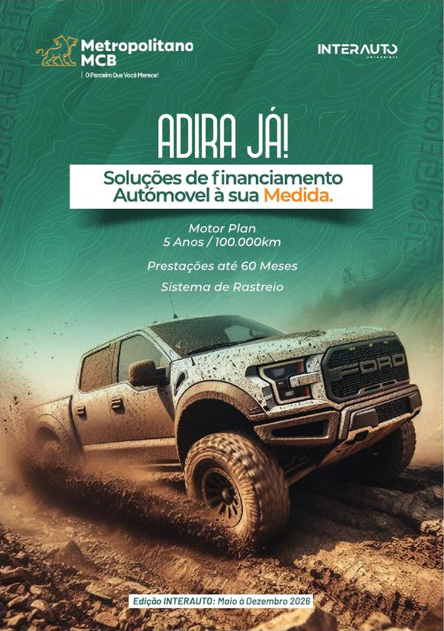 Capa do catálogo automóvel Interauto com o Metropolitano MCB