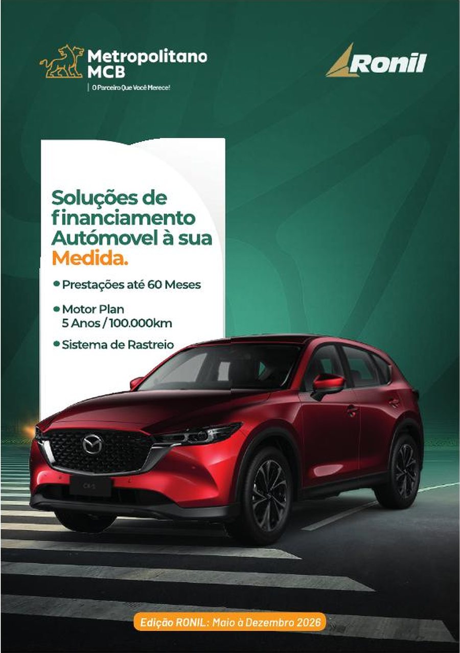 Capa do catálogo automóvel Ronil com o Metropolitano MCB